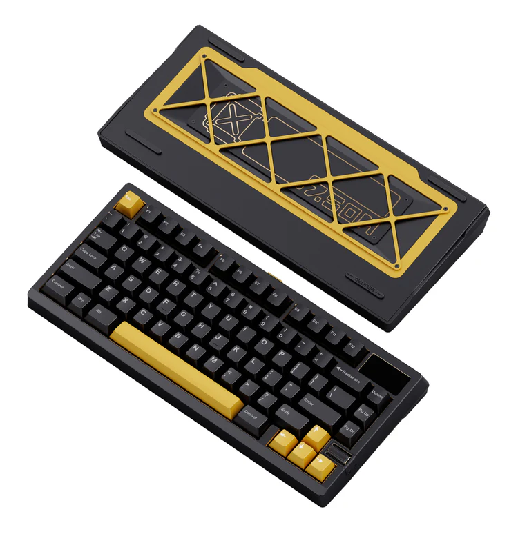 23680 3u2b5 meletrix zoom75 tiga barebones diy kit anodized black